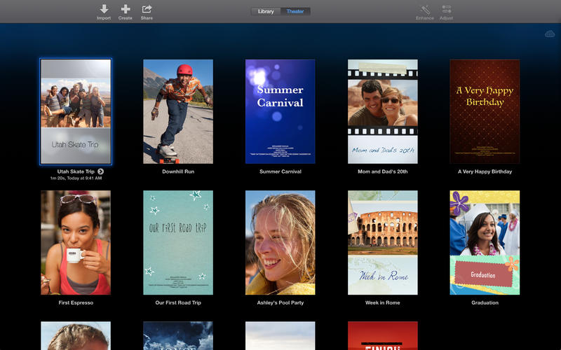 苹果出品的视频剪辑软件 iMovie for Mac v10.0.5下载