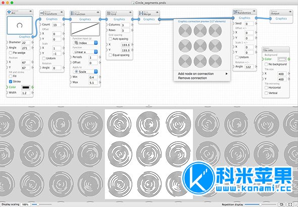 PatterNodes v3.2.3 矢量绘图软件 for mac PatterNodes v3.2.3 矢量绘图软件 for mac