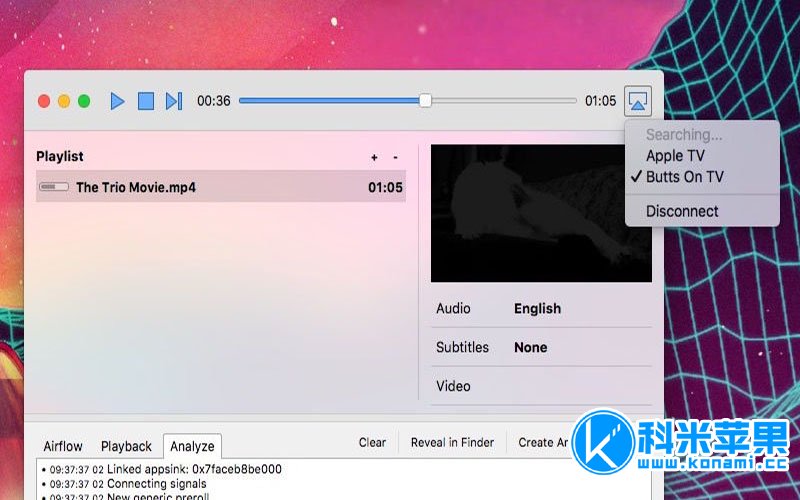 Airflow v3.3.3 将视频传输到Apple TV for mac下载