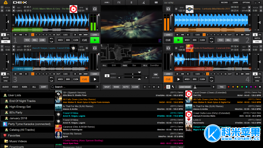 PCDJ DEX 3.15.0.2 专业DJ混音软件 for mac下载
