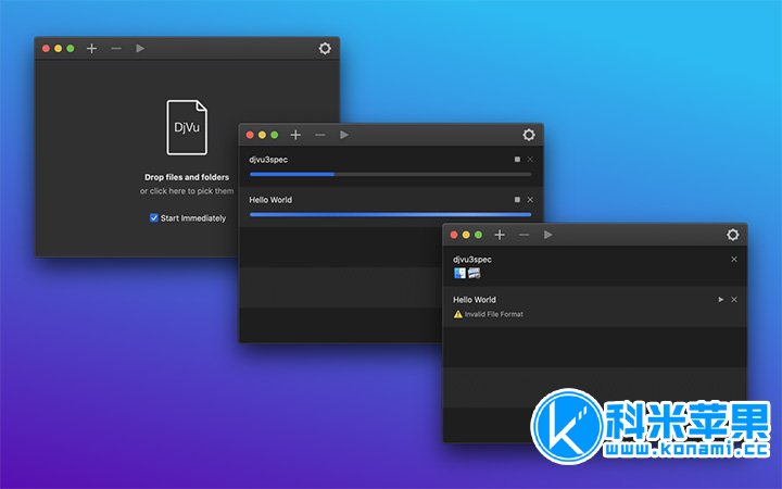 DjVu To PDF Converter for mac v2.0 DjVu文件转换工具下载