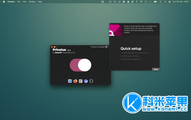 Privatus v6.6 浏览器隐私保护 for mac下载
